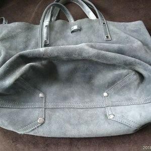 Silver handbag